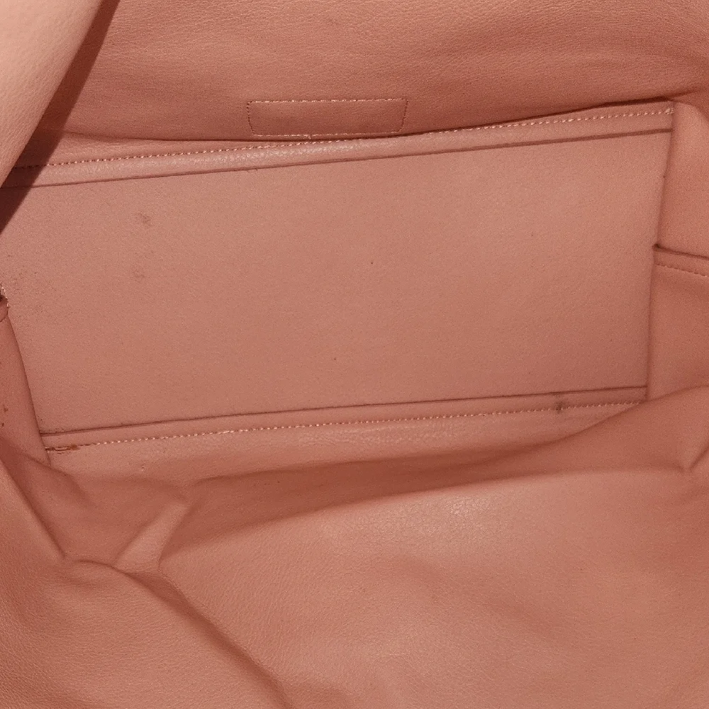 Large BEBE Peachy Pink Tote Bag